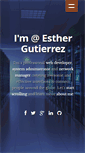 Mobile Screenshot of esthergutierrez.info