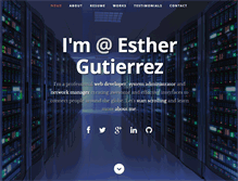 Tablet Screenshot of esthergutierrez.info